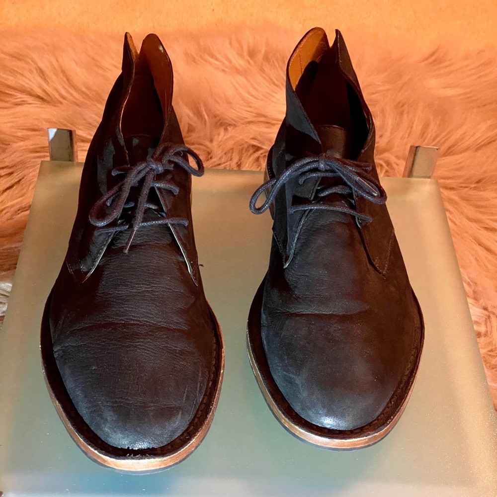 Cole Haan Chukka Boot in Matte Black Nubuck